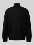 Jack & Jones Strickpullover mit Turtleneck in Black, Größe L