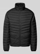 Jack & Jones Steppjacke mit Stehkragen Modell 'STATE' in Black, Größe ...