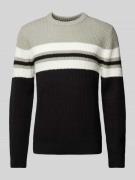 Jack & Jones Strickpullover mit Rundhalsausschnitt Modell 'SANDER' in ...