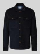 Jack & Jones Regular Fit Cordhemd mit Brustpattentaschen Modell 'EDDIE...