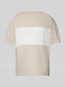 Jack & Jones T-Shirt mit Label-Print Modell 'LEGACY' in Beige, Größe L