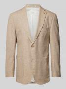 Carl Gross Sakko mit Brustleistentasche Modell 'Tedrick' in Beige, Grö...