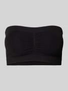 MAGIC Bodyfashion Bandeau-BH mit elastischem Bund in Black, Größe L