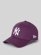 New Era Basecap mit Logo-Stitching in Violett, Größe 1