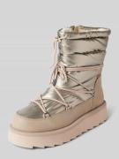 Tamaris Snow Boots in metallic in Metallic Beige, Größe 37