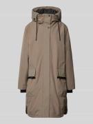 Didriksons Parka mit Pattentaschen in Camel, Größe 34