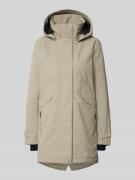 Didriksons Parka mit Reißverschlusstaschen Modell 'INDRA' in Beige, Gr...