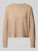 Vero Moda Regular Fit Strickpullover mit Brustnaht Modell 'ESTI' in Be...