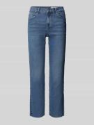 Vero Moda Regular Fit High-Waist-Jeans mit offenem Saum Modell 'SHEILA...