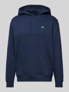 Tommy Jeans Regular Fit Hoodie mit Label-Stitching in Marine, Größe L