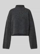 Noisy May Strickpullover mit Turtleneck Modell 'SMILLA' in Anthrazit, ...