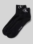 Calvin Klein Jeans Socken mit Logo-Stitching im 2er-Pack in Black, Grö...