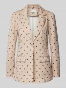 ICHI Regular Fit Blazer mit Reverskragen Modell 'KATE' in Beige, Größe...