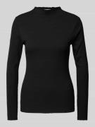 B.Young Longsleeve mit Turtleneck Modell 'Papilone' in Black, Größe M