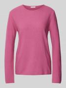 Tom Tailor Regular Fit Pullover in Pink, Größe L