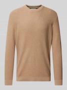 Tom Tailor Regular Fit Strickpullover aus atmungsaktiver und weicher B...