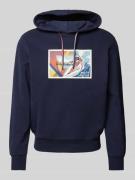 Napapijri Hoodie mit Kapuze in Marine, Größe L