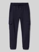 Blue Seven Regular Fit Sweatpants mit Eingrifftaschen in Marine, Größe...