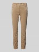 Luisa Cerano Regular Fit Jeans im 5-Pocket-Design in Camel, Größe 36