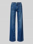 Cambio Wide Fit Jeans mit Knopf- und Reißverschluss Modell 'TESS' in B...