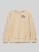 Name It Sweatshirt mit Motiv-Print Modell 'MOBANNO' in Beige, Größe 10...