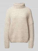 Fynch-Hatton Strickpullover mit Rollkragen in Offwhite, Größe L