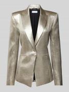 Patrizia Pepe Blazer mit Paspeltaschen Modell 'Giacca' in Gold Melange...