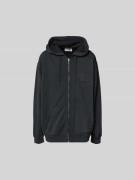 MM6 Maison Margiela Sweatjacke mit Kapuze in Black, Größe L