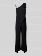 Adrianna Papell Jumpsuit mit One-Shoulder-Träger in Black, Größe 36