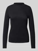 Christian Berg Woman Longsleeve mit Turtleneck in Black, Größe L