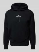 POLO RALPH LAUREN Hoodie mit Logo-Stitching in Black, Größe L