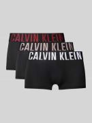 Calvin Klein Underwear Trunks mit Logo-Bund im 3er-Pack in Black, Größ...