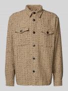 SELECTED HOMME Overshirt mit Strukturmuster Modell 'BOXY-MASONBOUCLE' ...