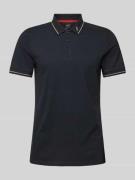 Joy Slim Fit Poloshirt mit Logo-Stitching Modell 'G-Style' in Anthrazi...