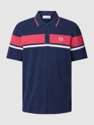 SERGIO TACCHINI Poloshirt mit Kontraststreifen Modell 'DAMARINDO' in M...