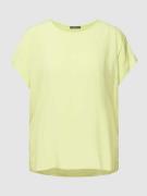 Montego Blusenshirt aus reiner Viskose mit Kellerfalte in Neon Gruen, ...