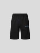 Blue Sky Inn Sweatshorts mit Label-Stitching in Black, Größe M