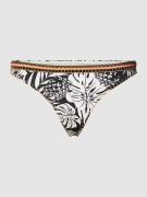 Banana Moon Bikini-Slip mit floralem Print Modell 'WINA' in Black, Grö...