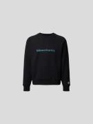 Billionaire Boys Club Sweatshirt mit Label-Stitching in Black, Größe M