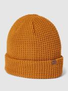 Billabong Beanie mit Label-Patch Modell 'Ala' in Cognac, Größe 1