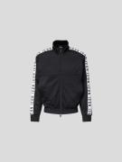 Dsquared2 Sport Fit Sweatjacke mit Galonstreifen in Black, Größe M