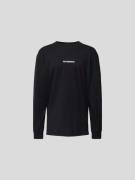 HAN Kjobenhavn Longsleeve aus reiner Bio-Baumwolle in Black, Größe L