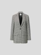 BAUM & PFERDGARTEN Blazer mit Hahnentrittmuster in Black, Größe 34