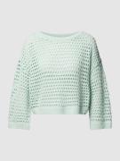 Armedangels Cropped Strickpullover Modell 'MAARISOLS' in Mint, Größe L