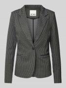 ICHI Regular Fit Blazer mit Viskose-Anteil Modell 'KATE' in Black, Grö...