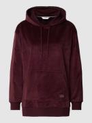 TOMMY HILFIGER Hoodie aus Samt in Bordeaux, Größe S