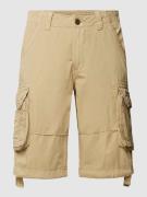 Alpha Industries Bermudas mit Cargotaschen Modell 'JET' in Offwhite, G...