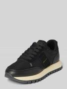 Gant Ledersneaker mit Label-Details Modell 'CAFFAY' in Black, Größe 42