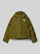 The North Face Steppjacke mit Label-Print Modell 'NORTH DOWN' in Oliv,...