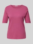 Tom Tailor Regular Fit 1/2 Arm T-Shirt mit Rundhalsausschnitt in Pink,...